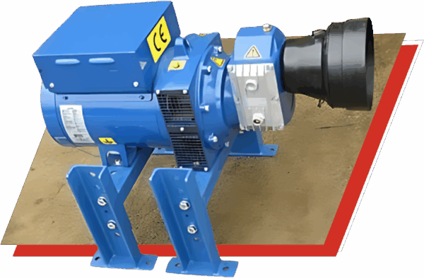 PTO driven generator